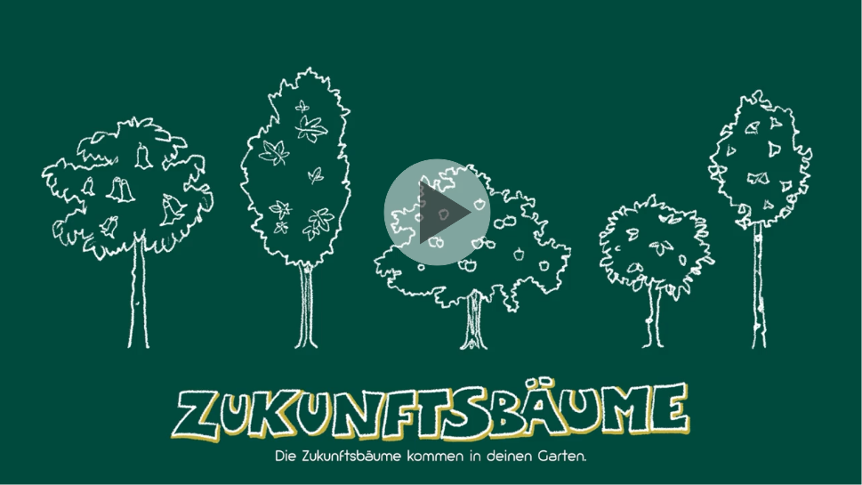 Die Zukunftsbäume kommen in deinen Garten