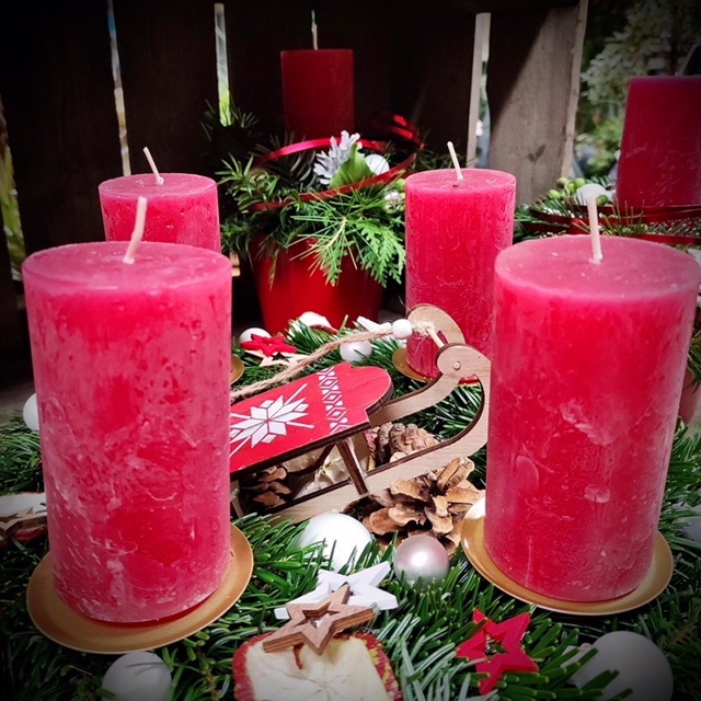 Adventskranz 2